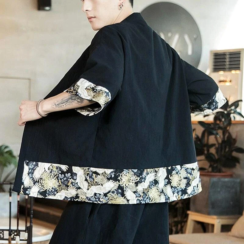 Chemise Style Kimono Homme 'Arata' - Image 3