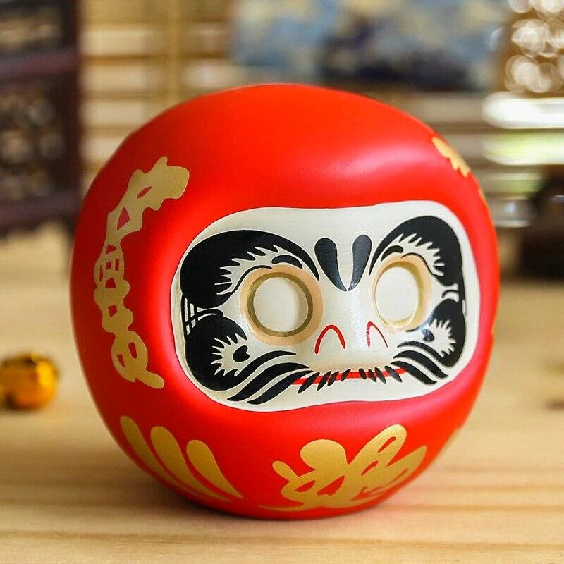 Daruma Tirelire Bordeaux - Image 3