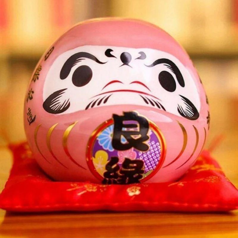Daruma Tirelire Rose - Image 3