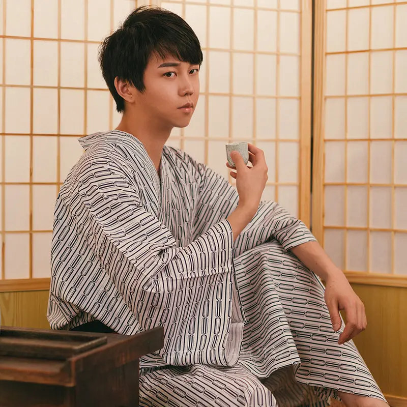 Kimono Homme Traditionnel 'Tsushima' - Image 4