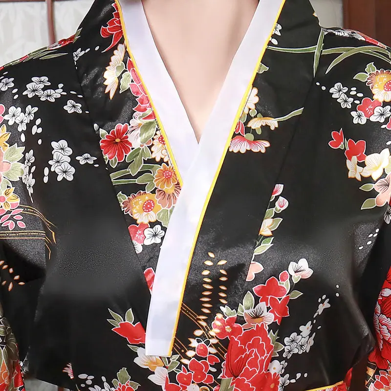 Kimono Japonais Long Femme 'Miyuki' - Image 4