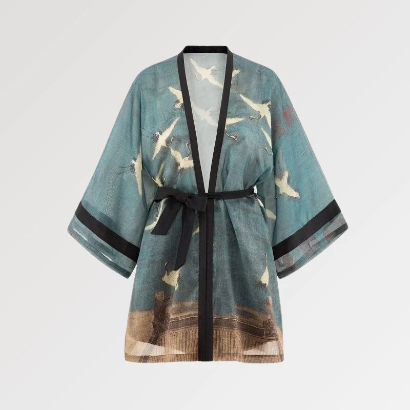 Kimono Mi Long Femme 'Amaya' - Image 4
