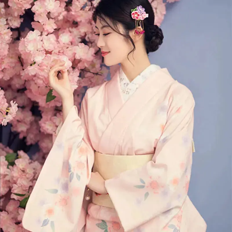 Kimono Traditionnel Femme 'Sakiko' - Image 3