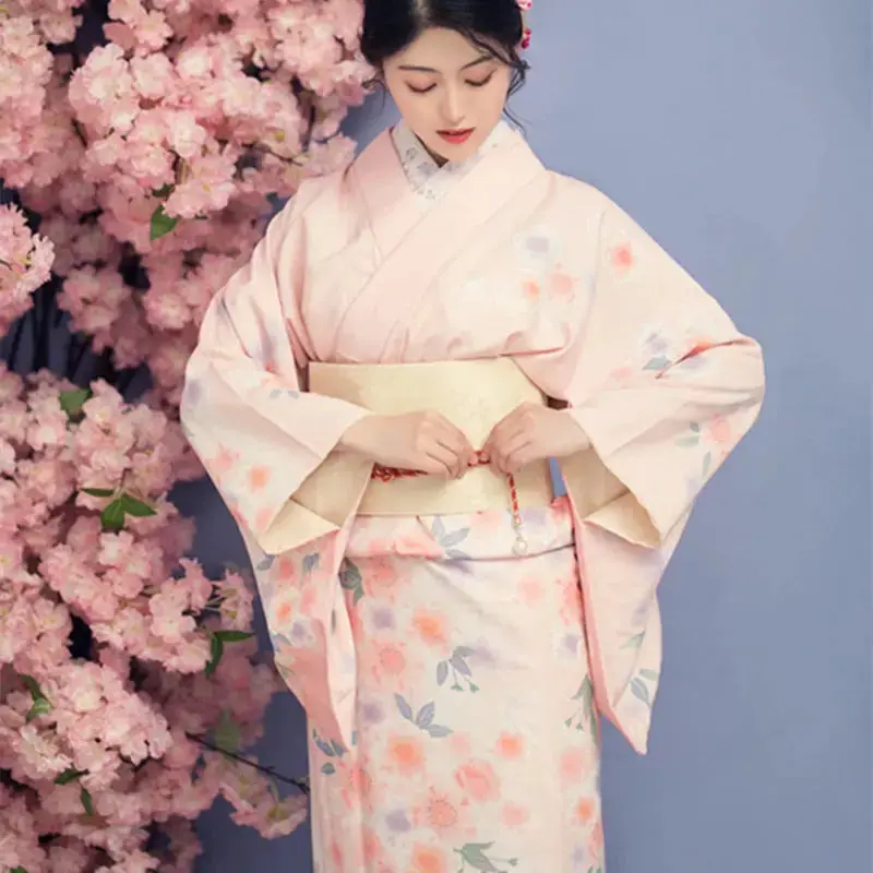 Kimono Traditionnel Femme 'Sakiko' - Image 4
