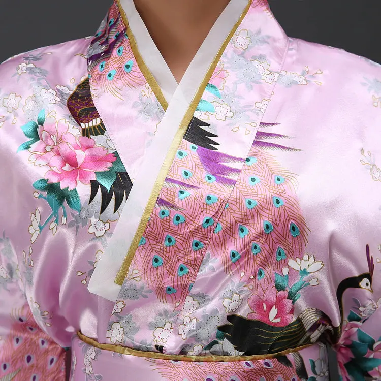 Kimono Traditionnel Japonais Femme 'Nori' - Image 13