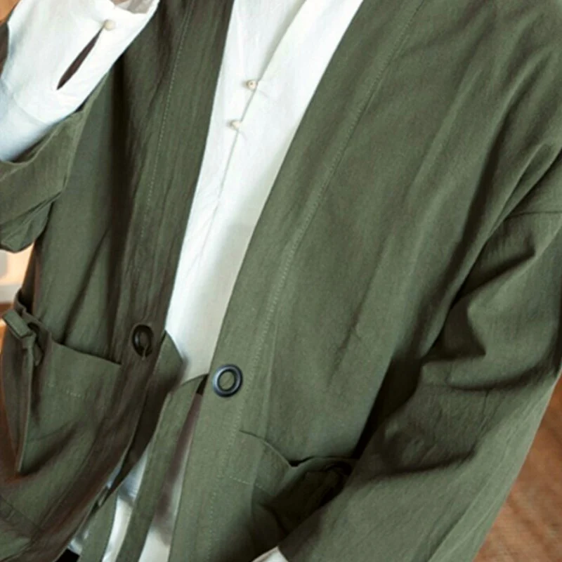 Kimono Vert Homme 'Yuudai' - Image 4