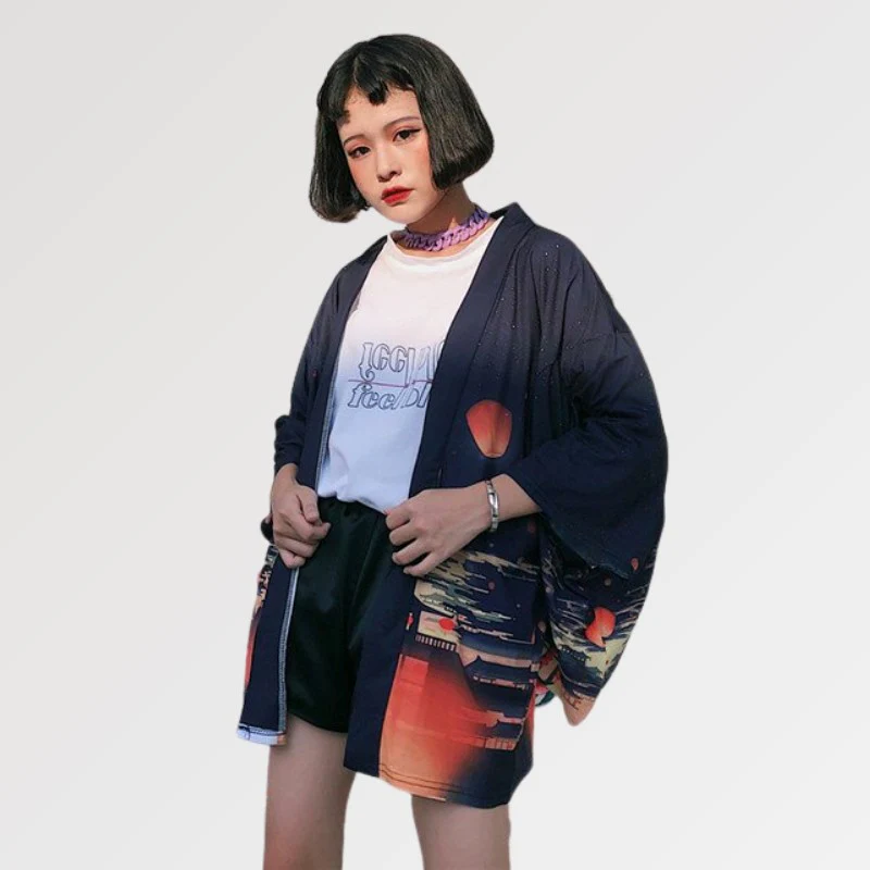 Veste de Kimono Furisode 'Shizuka' - Image 3