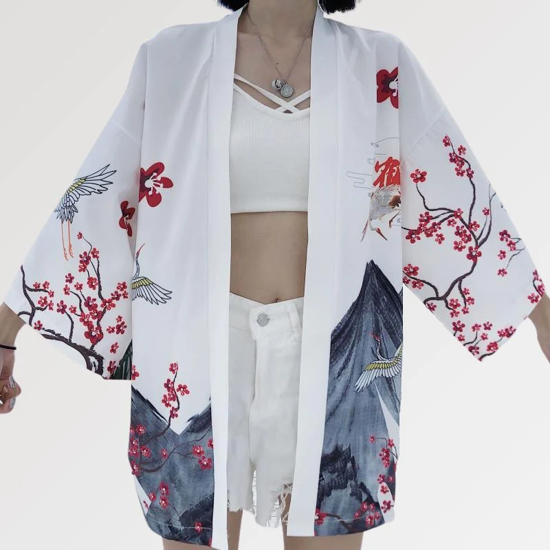 Veste Légère Kimono Femme 'Edo' - Image 5