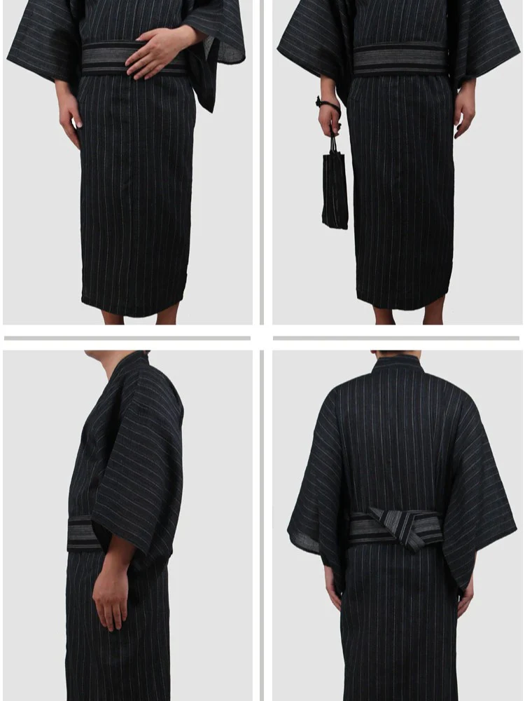 Yukata Homme en Coton 'Nagato' - Image 3